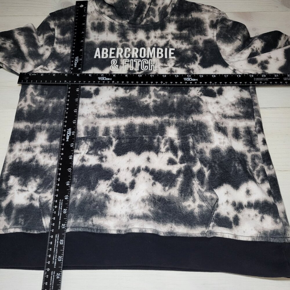 Abercrombie Kids Hoodie Tie Dyed Sweatshirt Moose Logo Unisex Size 15/16. - Picture 6 of 6